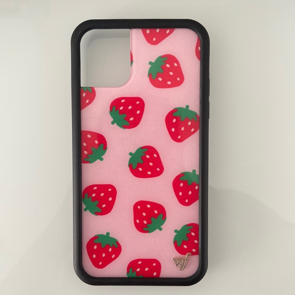 Wildflower strawberry case for IPhone 11